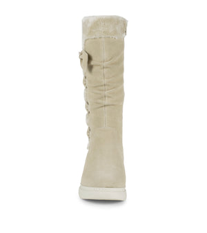 Larenna - Taupe Suede - Front