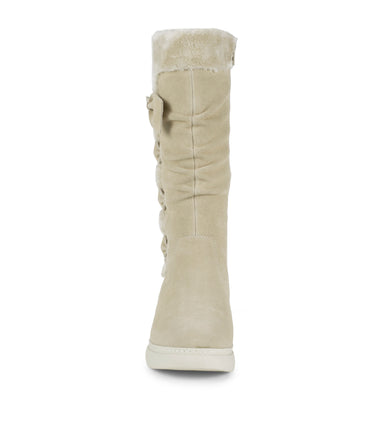 Larenna - Taupe Suede - Front
