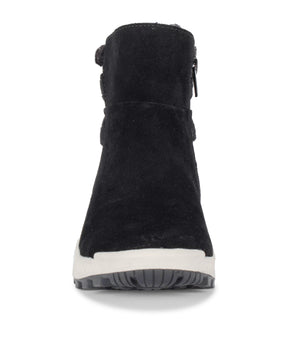 Mandie - Black Suede - Front