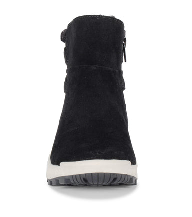 Mandie - Black Suede - Front