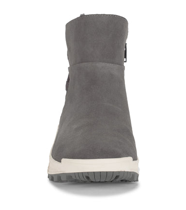 Mandie - Dark Grey Suede - Front