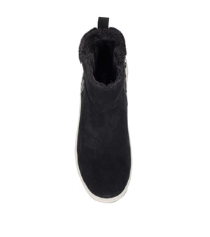 Mandie - Black Suede - Top Down