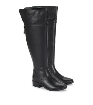 Bare traps wide calf boots black online