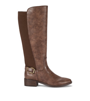 McKayla Wide Calf Tall Boot Dark Brown Baretraps