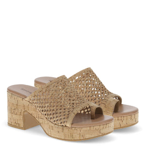 Cork block heel sandals best sale