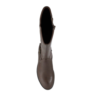 Nena Wc - Dark Brown - Top Down