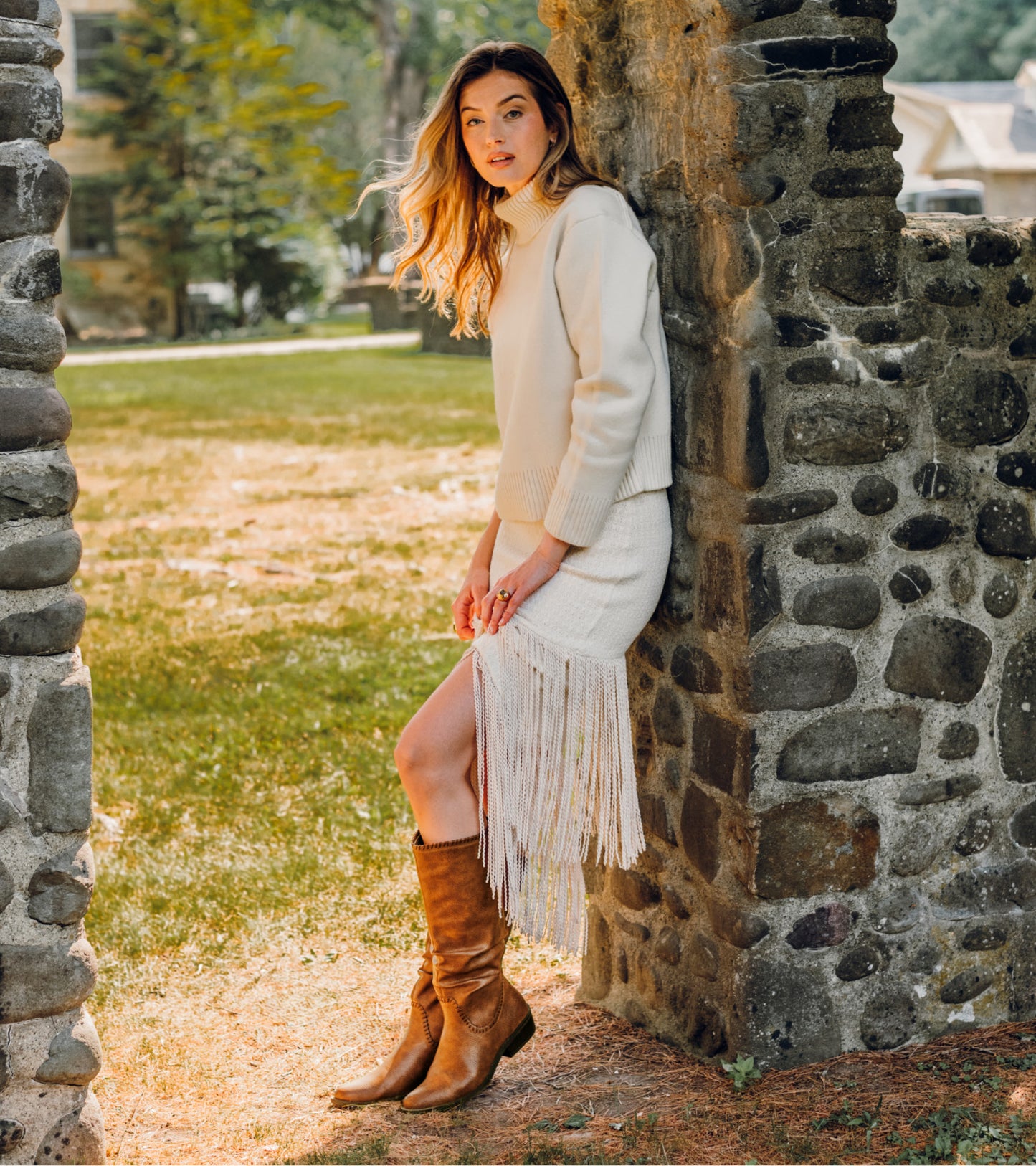 Nilla - Saddle - Lifestyle 2 Image