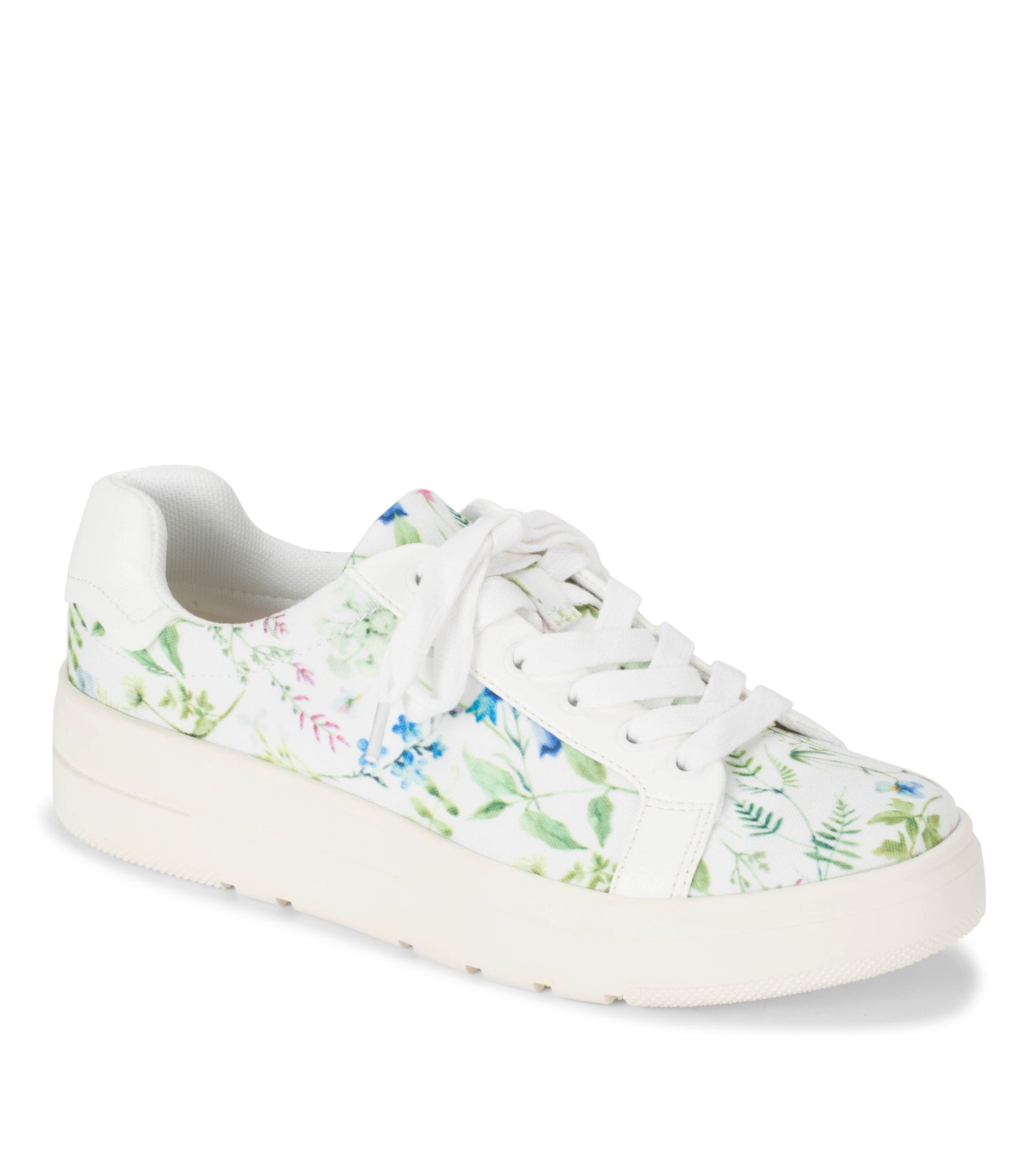 Nishelle - White/Multi Flower Canvas - Hero