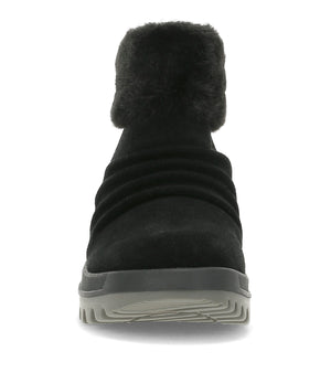 Nuri - Black Suede - Front