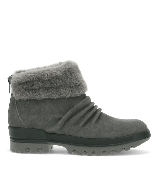 Nuri - Dark Grey Suede - Outside