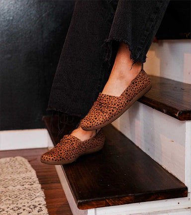 Piper - Brown Multi Leopard - Lifestyle Image