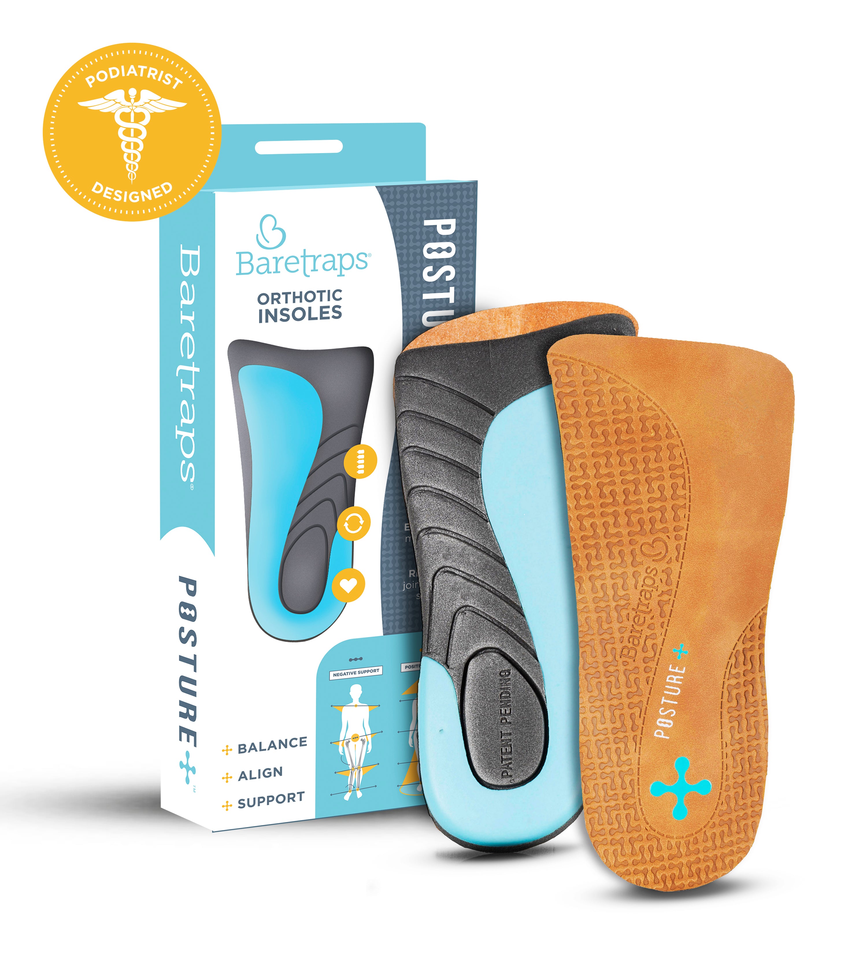 Posture Plus+ Orthotic Insoles