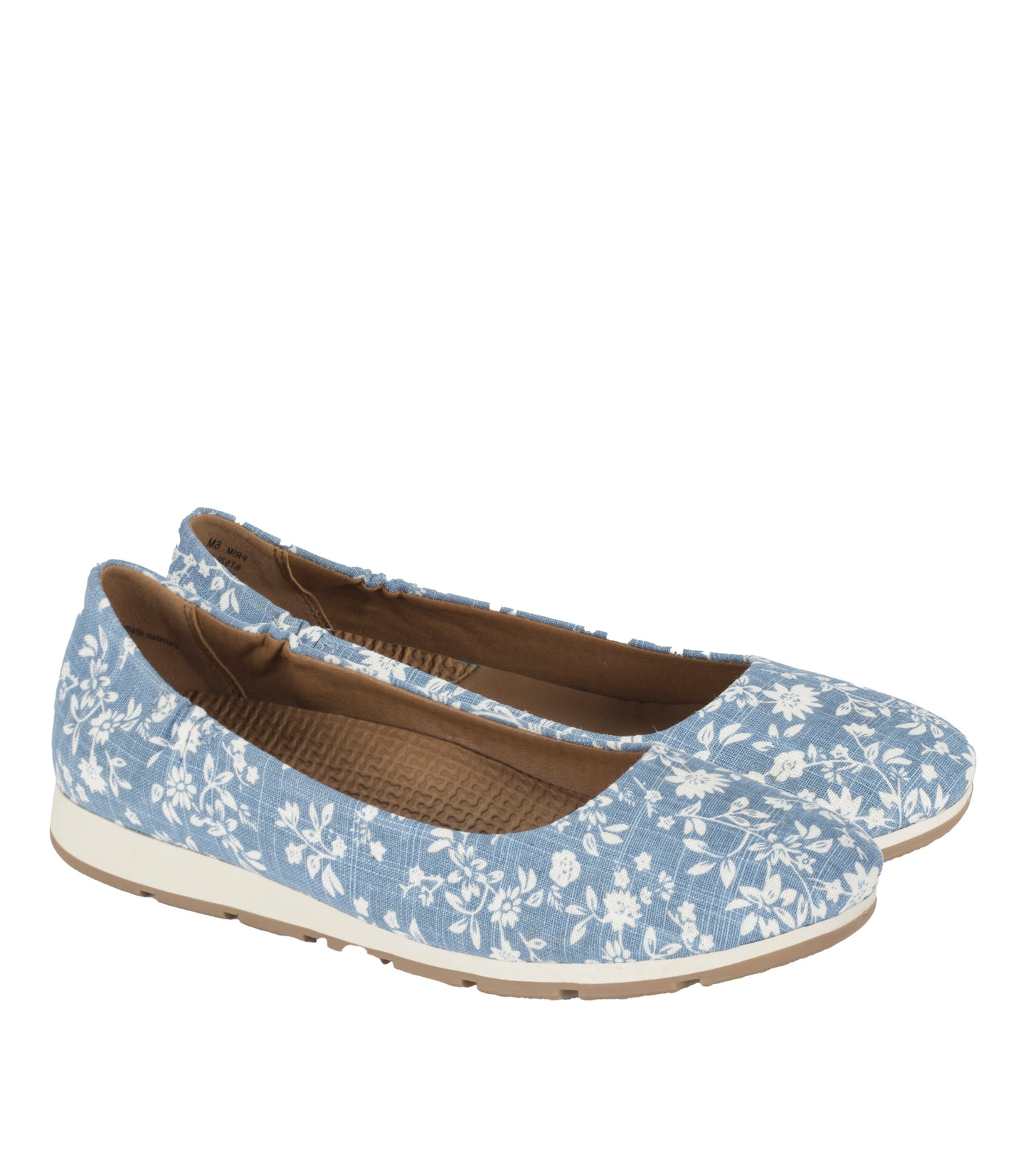 Prim - Blue/White Flower Canvas - Hero Pair