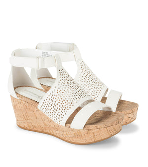 Cream wedge sandals uk best sale