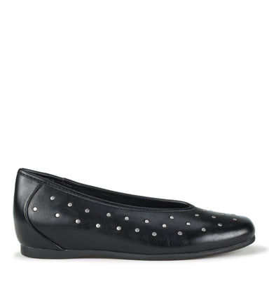 Ryalie Studded - Black - Outside