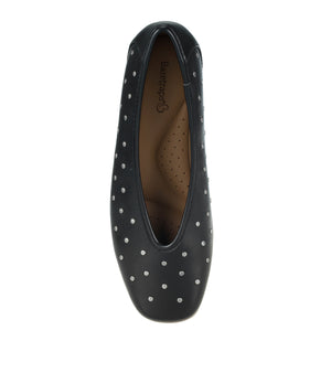 Ryalie Studded - Black - Top Down
