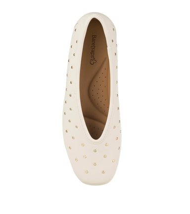 Ryalie Studded - Cream - Top Down