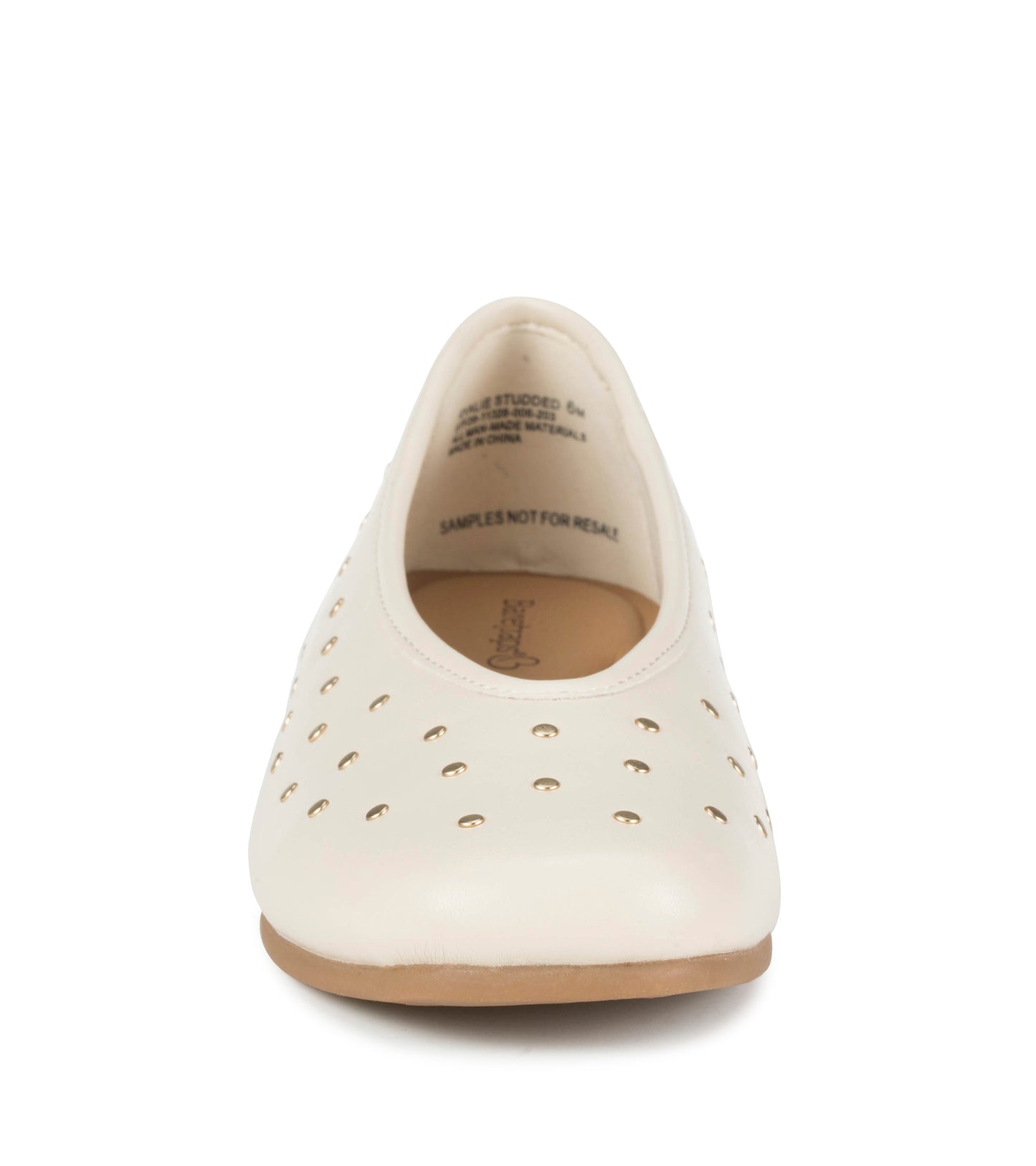 Ryalie Studded - Cream - Front