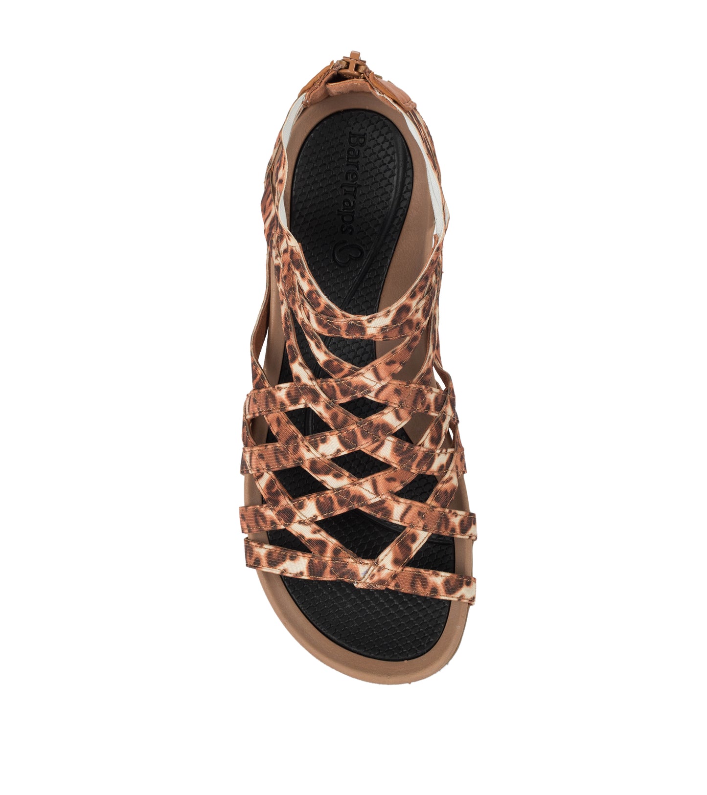 Samina - Brown Multi Leopard - Top Down