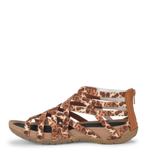 Samina - Brown Multi Leopard - Inside