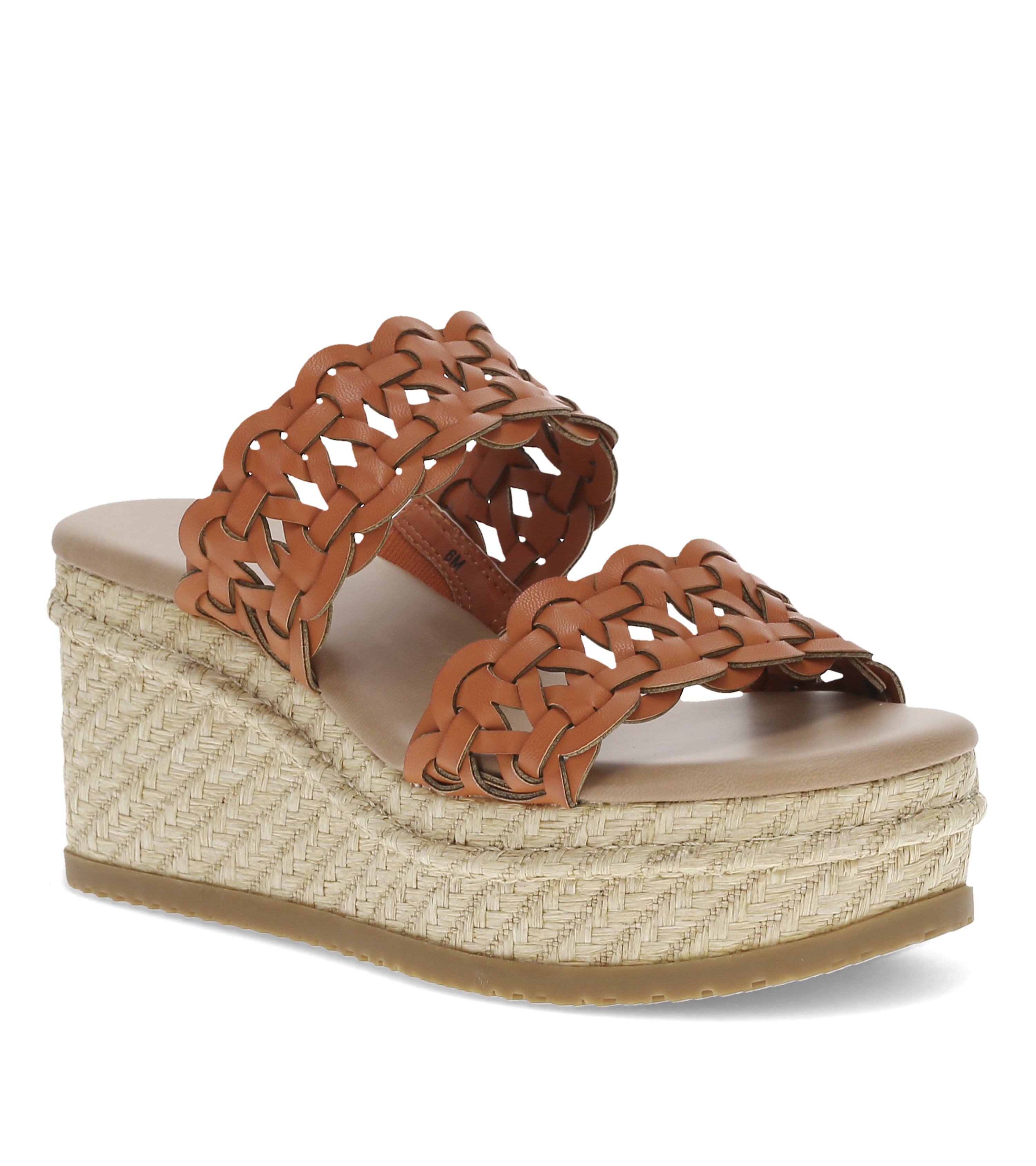 Orange Wedge Shoe