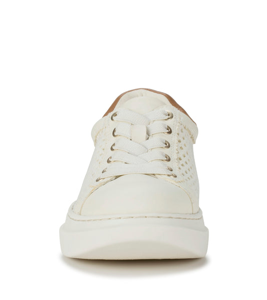Tiara - Off White Leather - Front