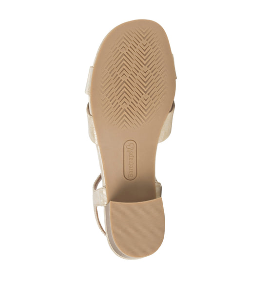 Valerie Silver Knot Heel