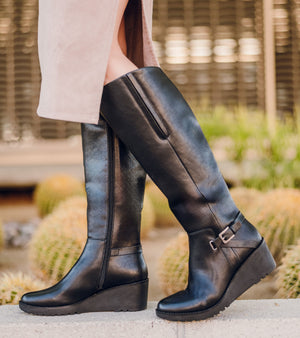 Winifred Tall Wedge Boot